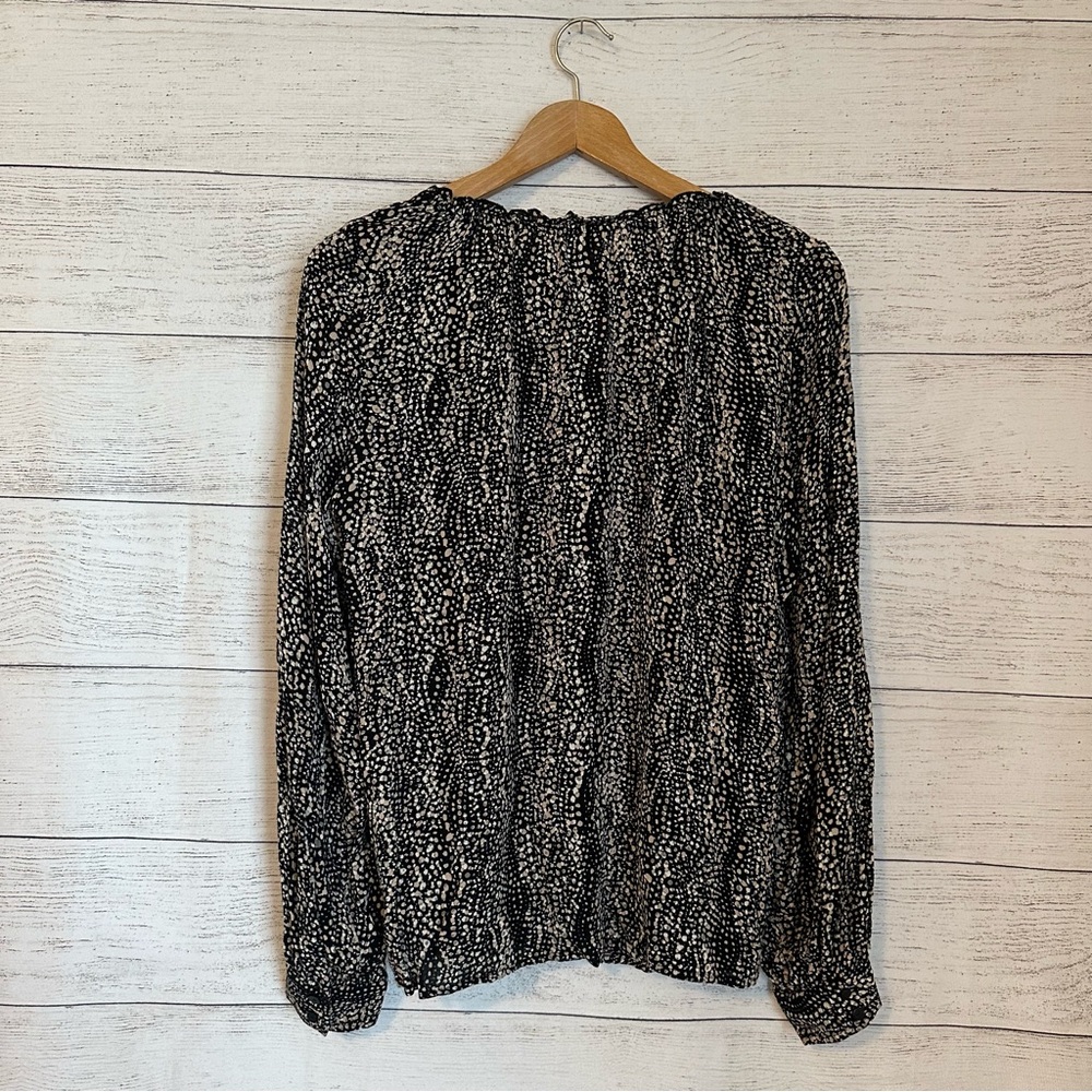 Z Supply Button Tie Front Button Down Blouse. - image 5